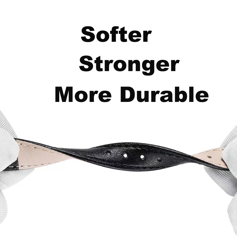 Mềm Dây Đeo Bằng Da Thật Bền Màu Xanh Lá / Tím / Xanh Hoàng Gia Cho Đồng Hồ 10mm 12mm 14mm 16mm 18mm-24mm