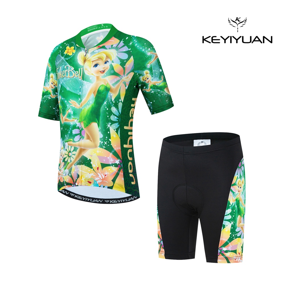 Bộ Quần Áo Chạy Xe Đạp Thiết Kế Tay Ngắn Thời Trang Hè Cao Cấp Dành Cho Bé