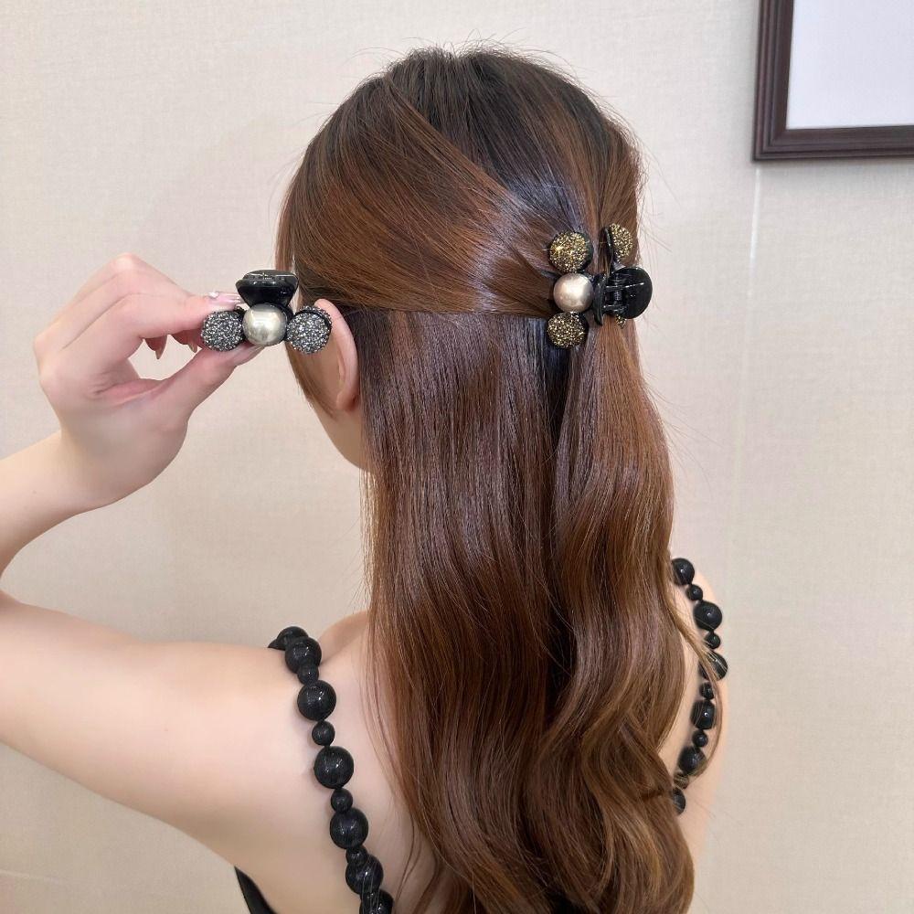 Kẹp Tóc Hình Cá Mập Đính Đá Thời Trang Cho Nữ