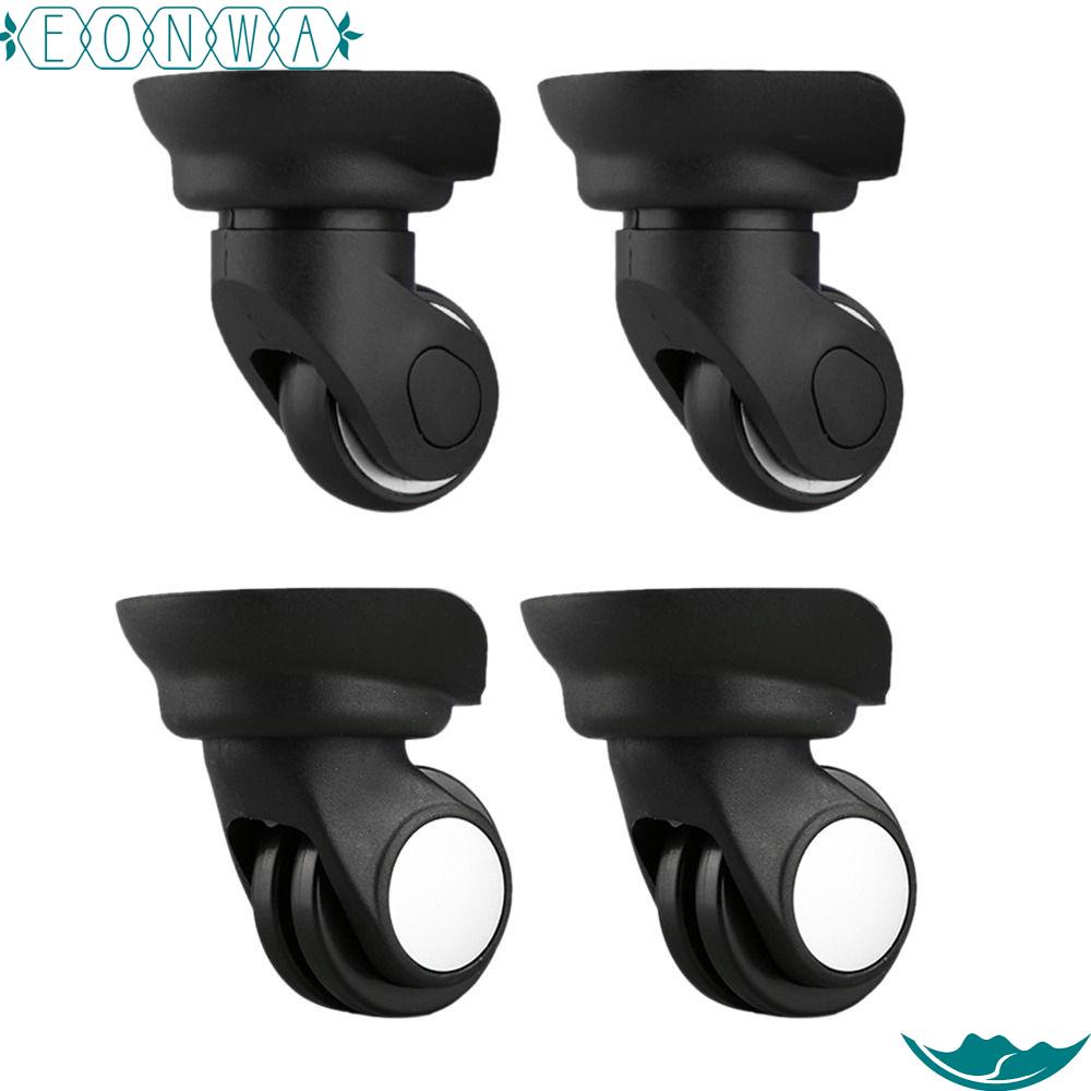 1 Cặp Bánh Xe Cao Su Có Thể Xoay Được Dùng Cho Vali Kéo