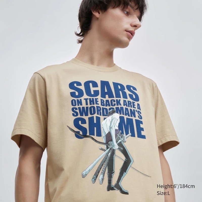 Áo Thun Tay Ngắn In Chữ uniqlo x one piece Độc Đáo Thời Trang | Áo Thun uniqlo x one piece Thời Trang Trẻ Trung