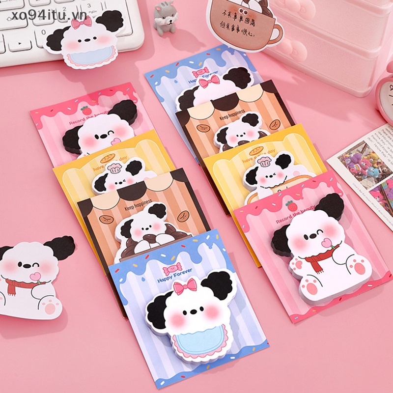 Xoitu Set 30 Tờ Giấy Dán Ghi Chú Hình Động Vật Dễ Thương Dùng Ghi Chú Lên Kế Hoạch Cho Học Sinh / Văn Phòng vn
