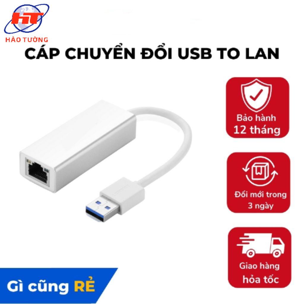 Cáp Chuyển Đổi USB to Lan 10-100Mbps