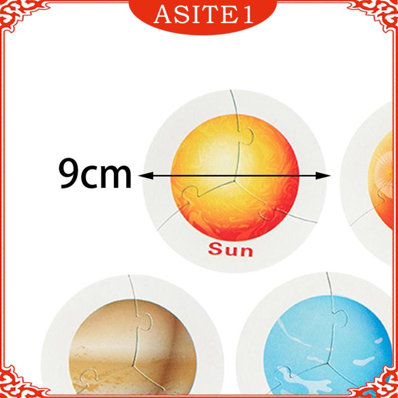 Đồ Chơi Xếp Hình Hệ Mặt Trời Chín Hành Tinh Giáo Dục Cho Trẻ Em