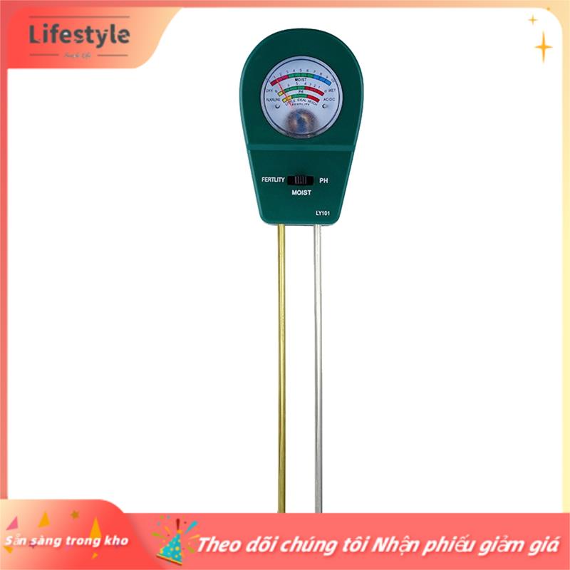 Máy Đo Độ ph Đất Trồng Cây 3 Trong 1 ly101