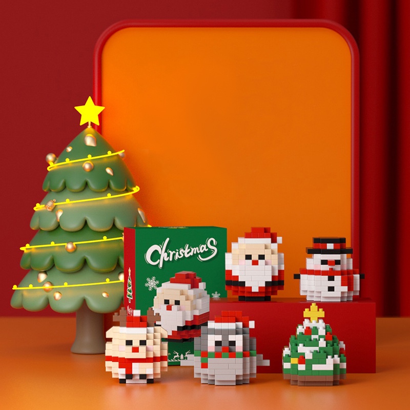Đồ Chơi Xếp Hình lego Ông Già Noel Vui Nhộn Cho Bé YK