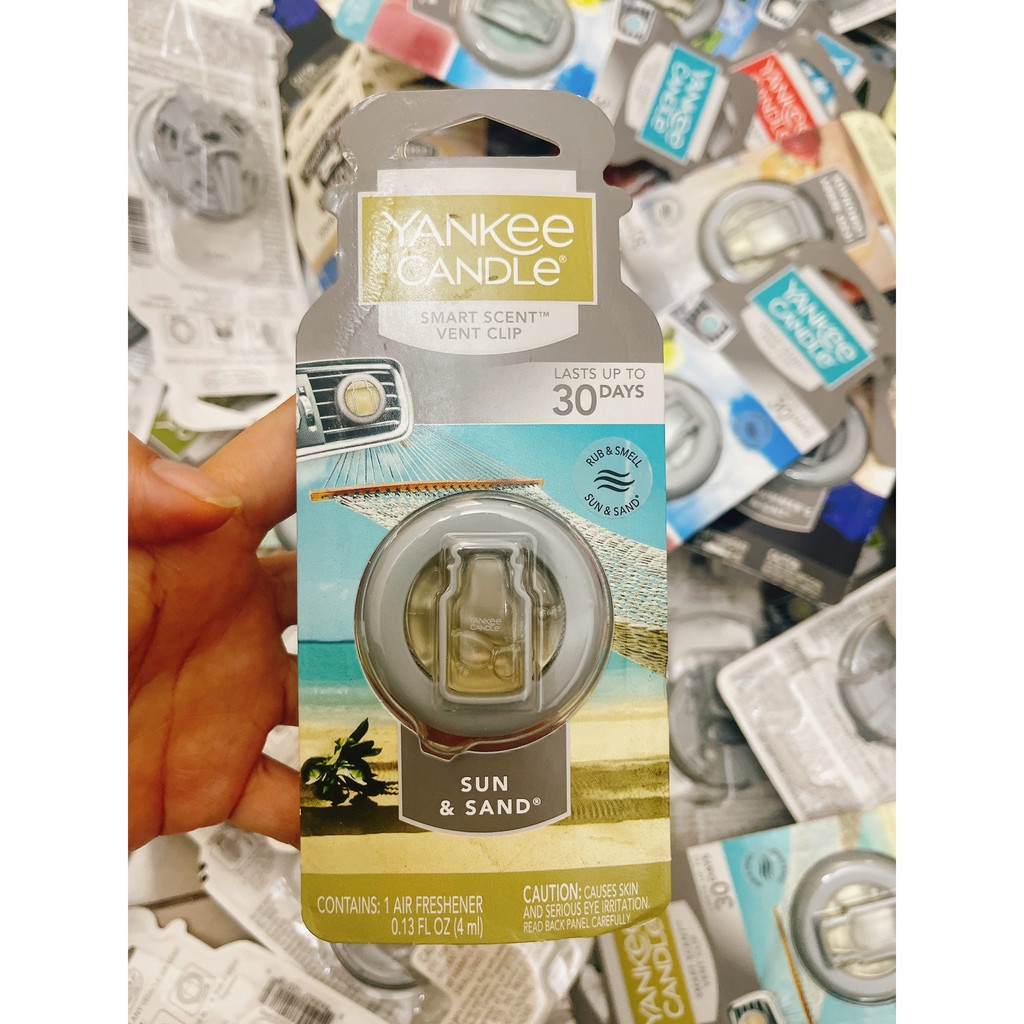 Kẹp thơm xe ô tô Yankee Candle - USA