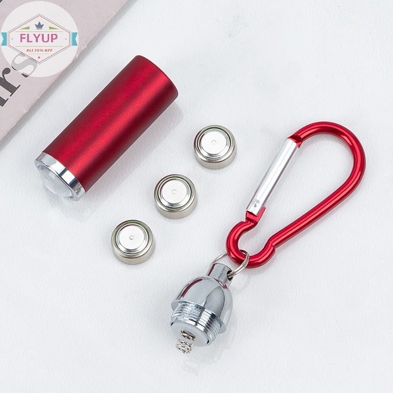 Móc Khóa Đèn Pin led mini Siêu Sáng Tiện Dụng