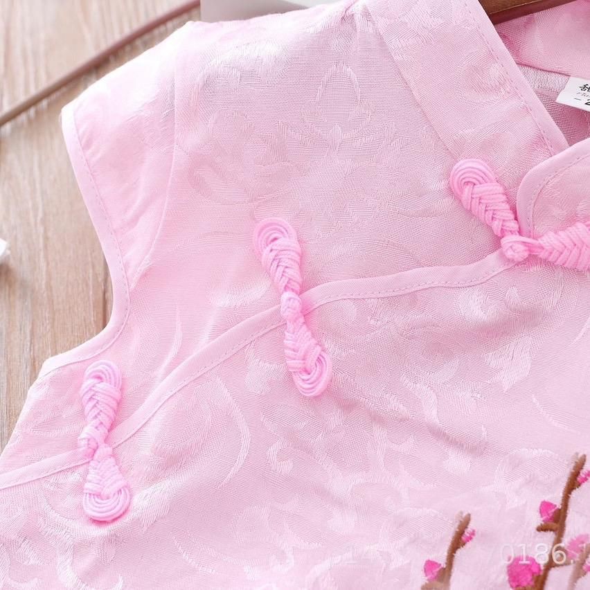 Bộ sườn xám cho bé gái size 8-25kg Bé gái