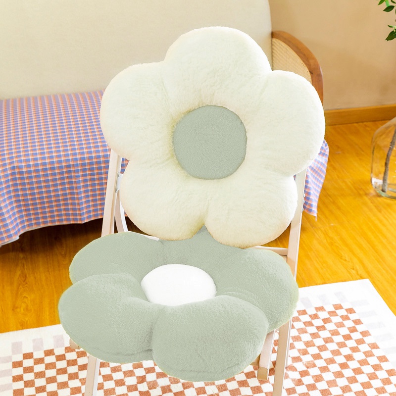 Gối Đệm Ngồi Mềm Mại Hình Bông Hoa Màu Kẹo Đơn Giản Trang Trí Nhà Cửa / Văn Phòng