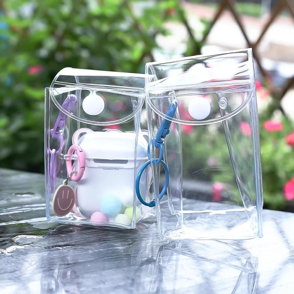 Mmluck Hộp Trưng Bày Búp Bê Trưng Bày Bằng pvc Trong Suốt Chống Bụi Có Móc Khóa