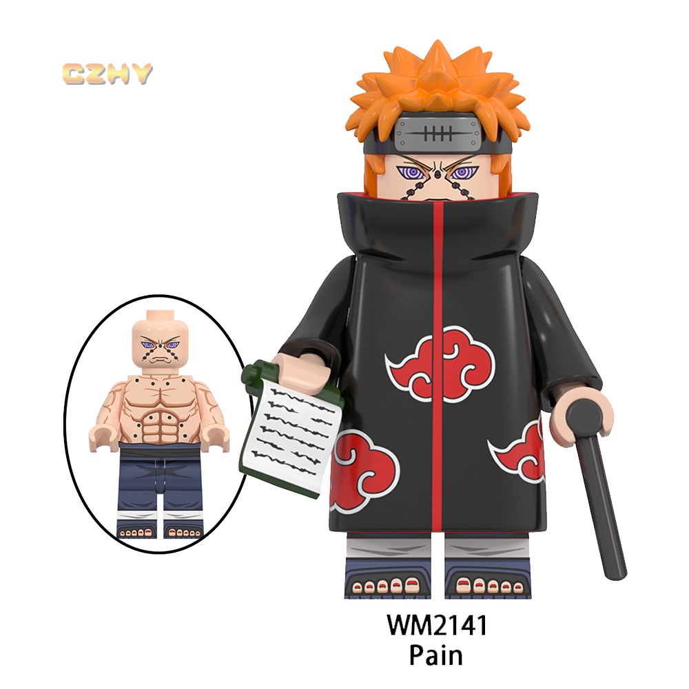 Đồ Chơi Khối Lắp Ráp Hoạt Hình mifune shimura Daanzou Pepper hanzo wm6112