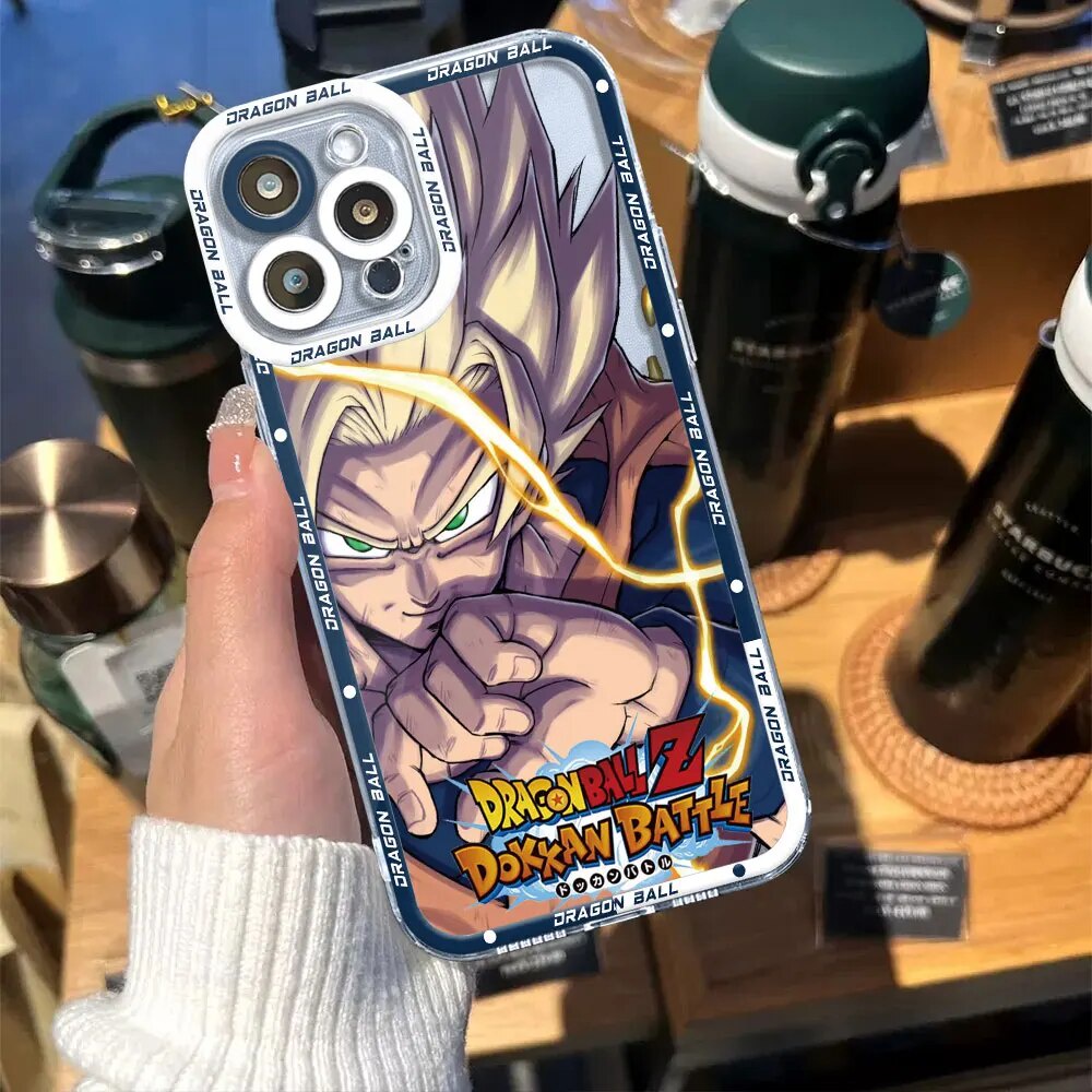 Ốp lưng iphone cạnh vuông Super Saiyan Goku anime Dragon Ball 7 viên ngọc rồng 8plus/x/xs/11/12/pro/max/plus/promax