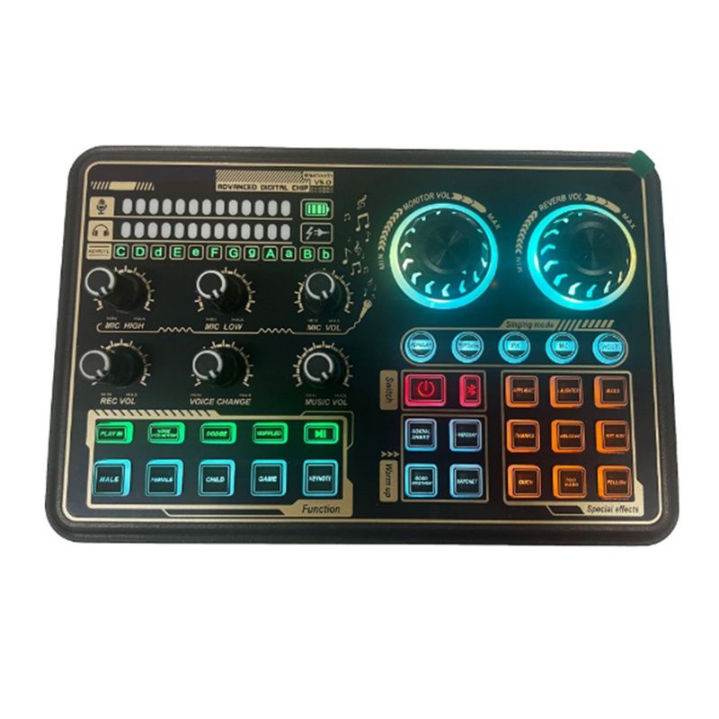 Bảng Mạch Tạo Hiệu Ứng Âm Thanh Màu Đen Cho Micro karaoke Chơi Game