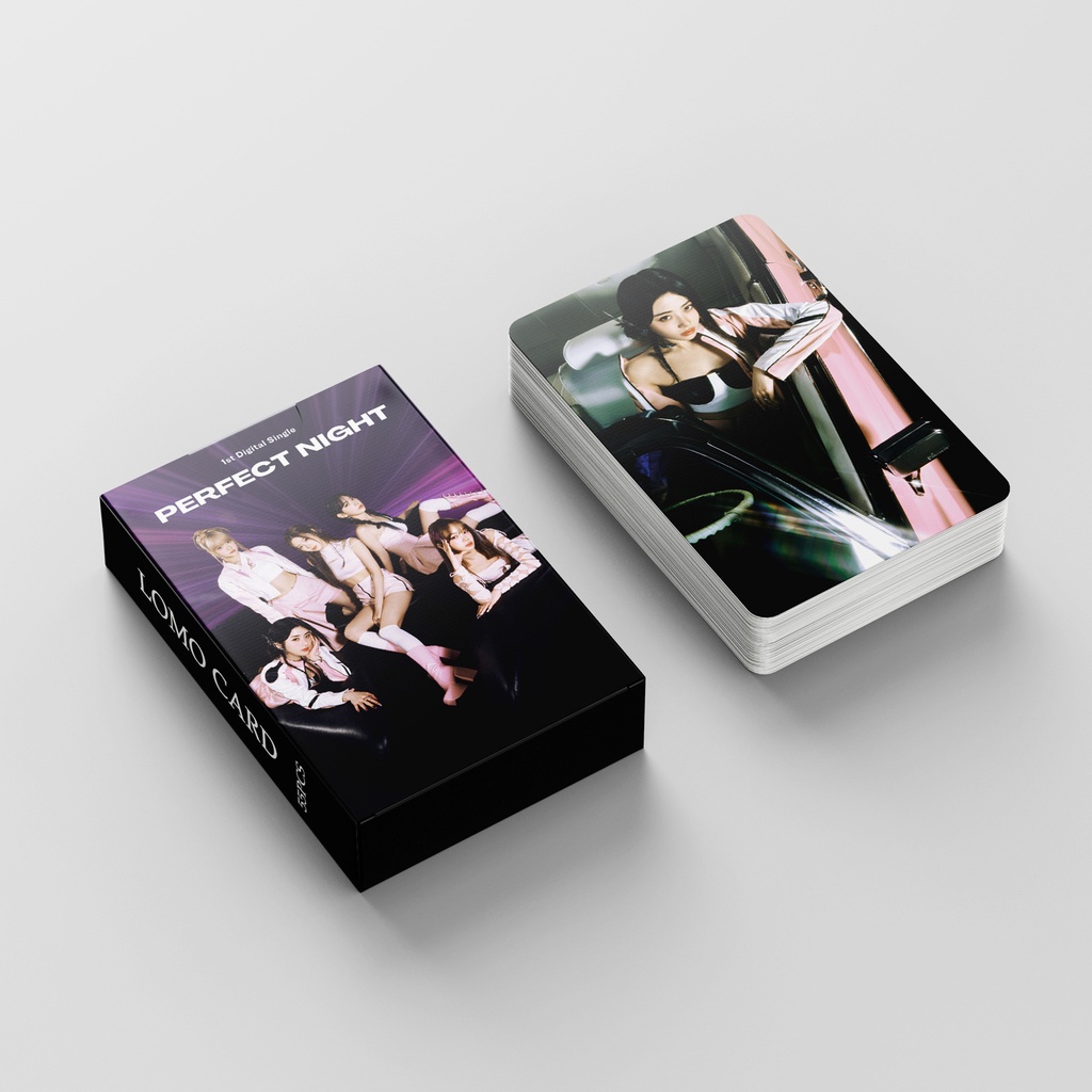 Hộp 55 Ảnh lomo card Nhóm Nhạc kpop Thẻ