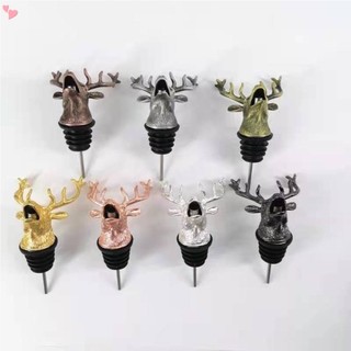 Dụng cụ rót rượu vang hình đầu hươu độc đáo