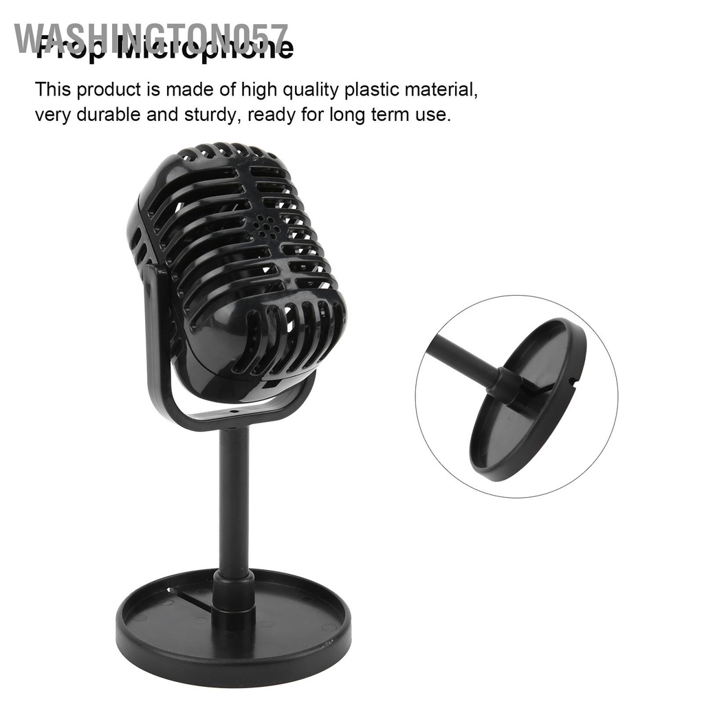 Có thể bán buôn Micrô cổ điển để quay phim cho các chương trình khiêu vũ Thực hành sử dụng đạo cụ micrô Washington057 Hàng giao ngay
