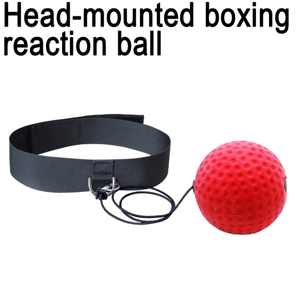 Speed Reflex Fight Ball Head Band MMA Boxing Training Punch Boxer Box Exercise