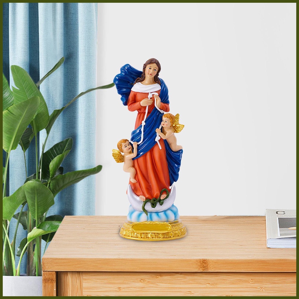 Toàn Bộ Tượng mary statue Bằng Nhựa resin Tinh Xảo Nhiều Màu Sắc Trang Trí Không Khí Và Hòa Bình Cho tongvn tongvn