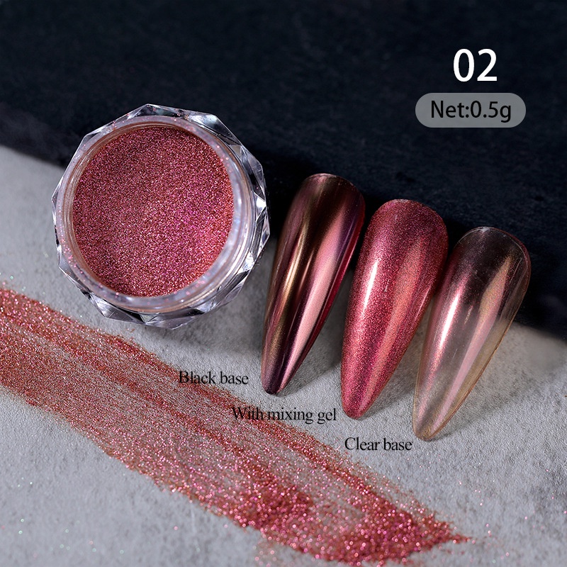 Fzc gel Sơn Móng Tay Hiệu Ứng Ánh Kim Lấp Lánh