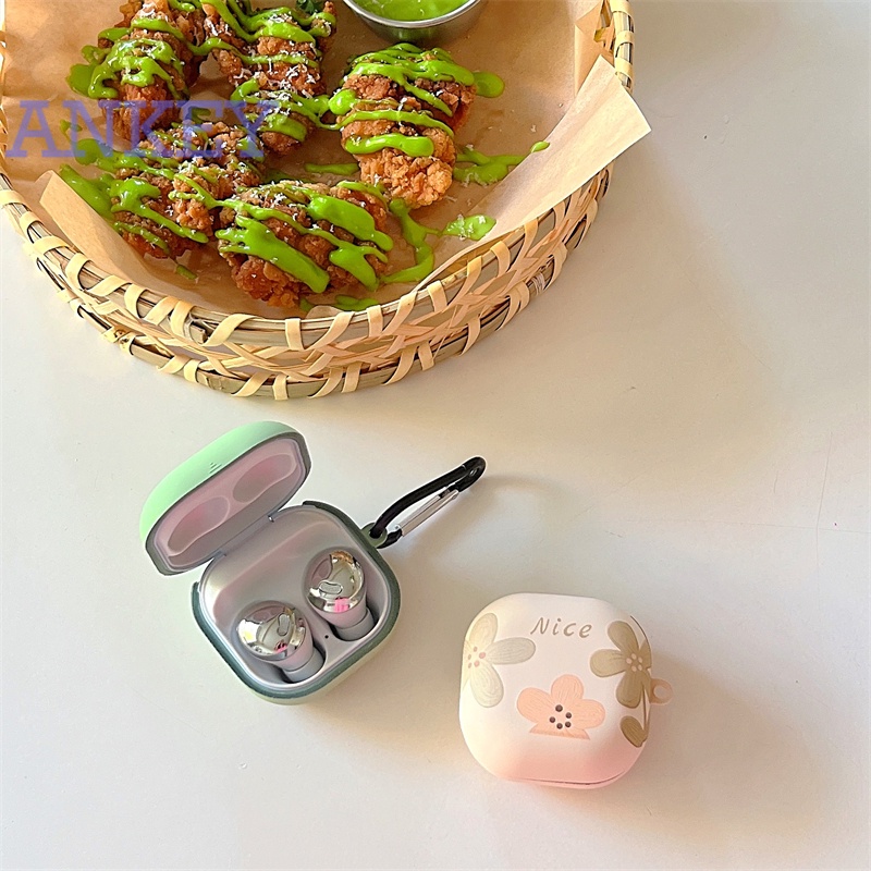 For Samsung Galaxy Buds FE / Buds Pro / Buds2 / Buds 2 Pro / Buds Live Case Protective silicone Cute Cartoon Covers Bluetooth Earphone Shell Headphone Portable