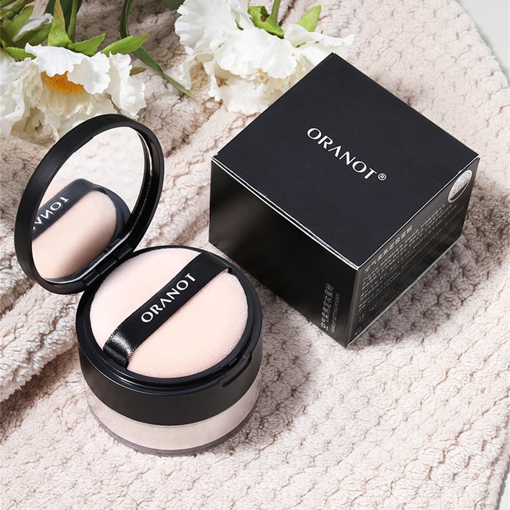 ORANOT Chống thấm nước Loose Setting Powder Oil Control Matte nhẹ Trang điểm mặt trong mờ • Mỹ phẩm Chic Girl