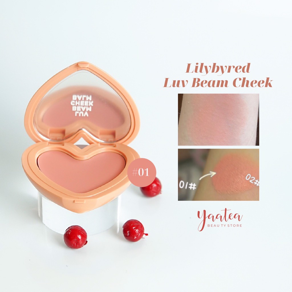 Má hồng kem Lilybyred Luv Beam