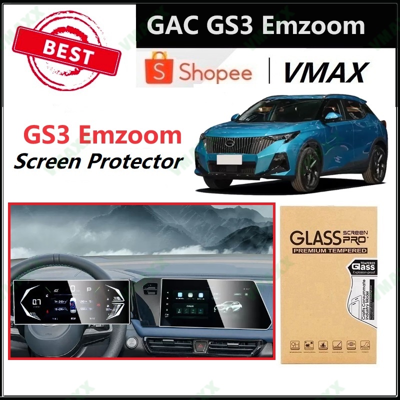 Bộ bảo vệ màn hình GAC GS3 Emzoom 2023 Tương thích với GAC GS3 Emzoom 2023