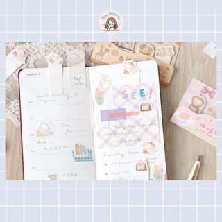 Sticky note đánh dấu trang động vật dễ thương
