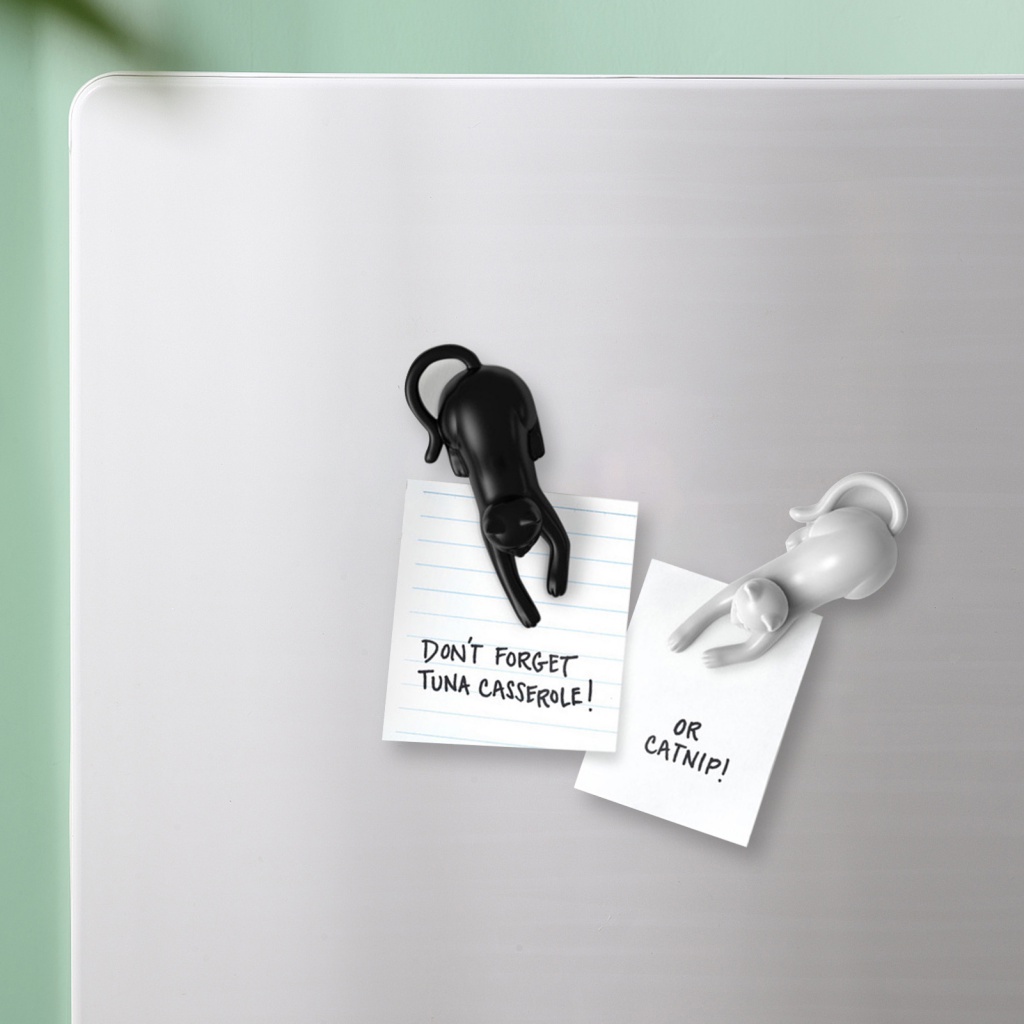 Daminglack * Giá Đỡ Nam Châm Gắn Tủ Lạnh Hình Chú Mèo Đáng Yêu Bằng Nhựa resin