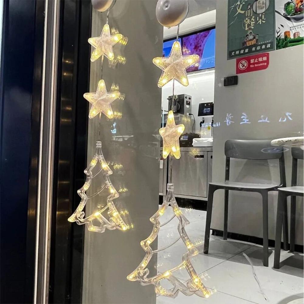 Ubei Dây Đèn led Hình Ngôi Sao Trang Trí Giáng Sinh / Tiệc Cưới / Lễ Hội