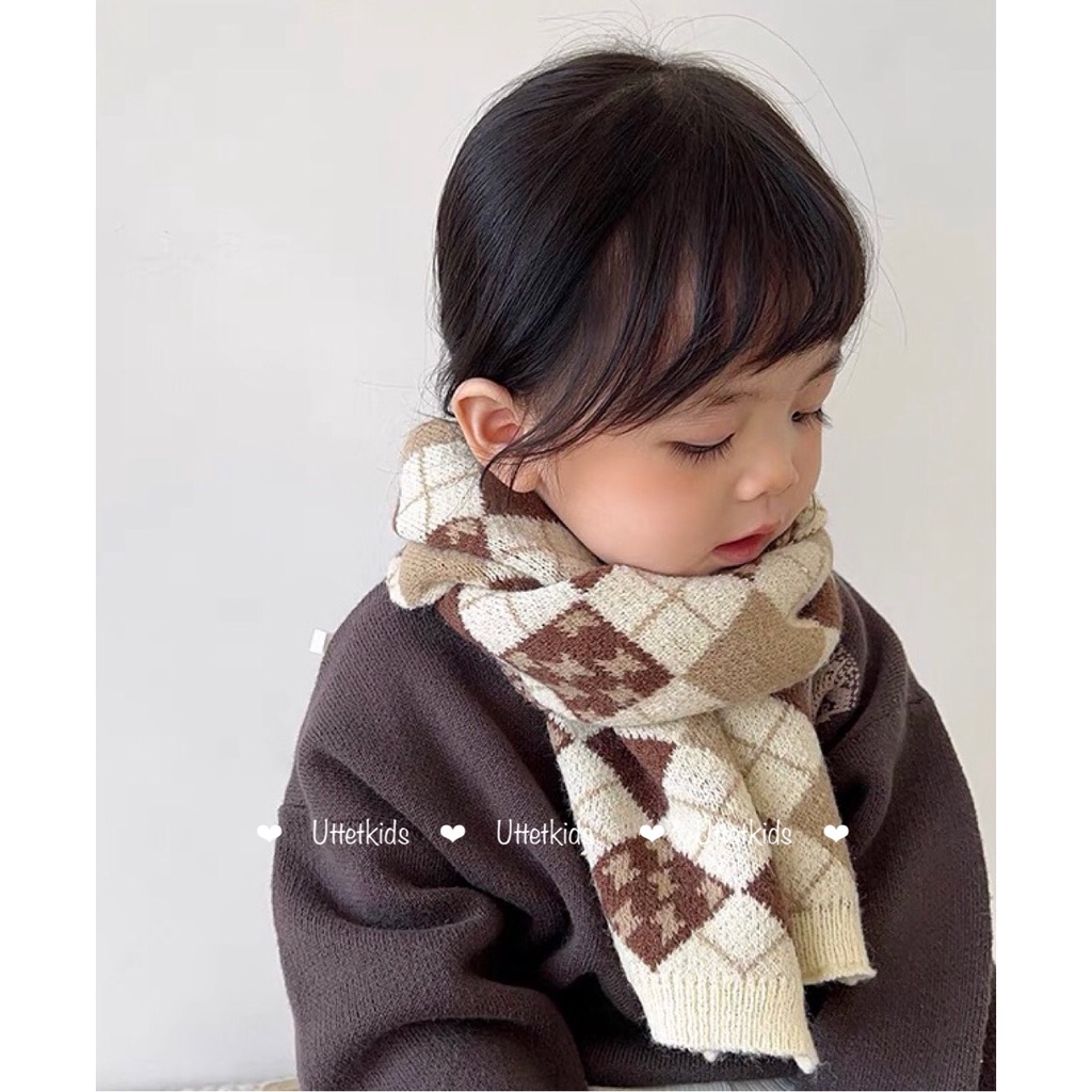 KHĂN QUÀN CỔ PHONG CÁCH HÀN QUỐC CHO BÉ GÁI VÀ BÉ TRAI RẤT ĐẸP