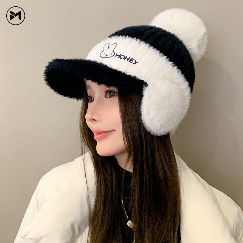 Nón Len Che Tai Giữ Ấm Thời Trang Mới 2023