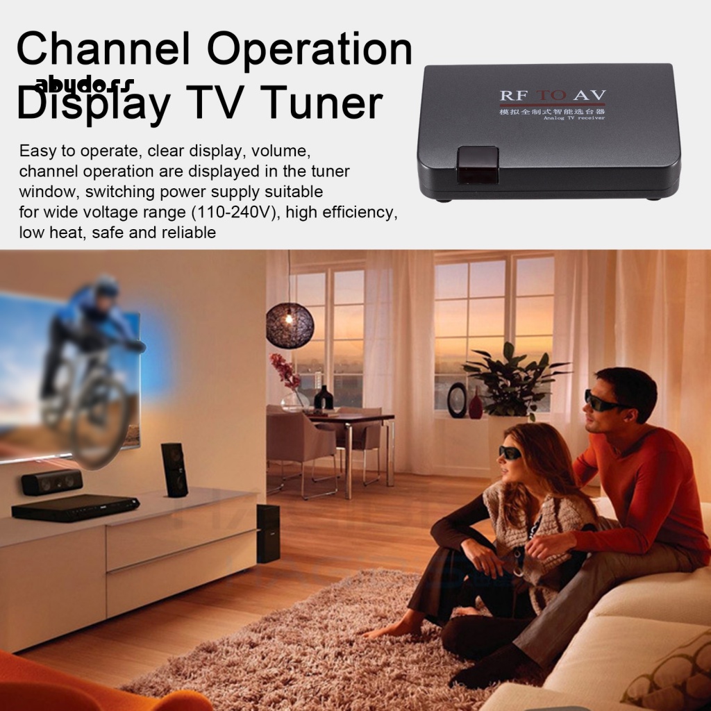 Bộ Chuyển Đổi Kênh Thông Minh rf Sang av analog tv box 251 Kênh Điều K