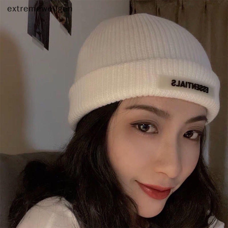 Mũ len Essential nam nữ, nón len đẹp phong cách hàn quốc