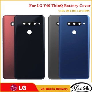 Nắp lưng điện thoại bằng kính 100% dành cho lg v40 thinq v405qa7 v405ua v405