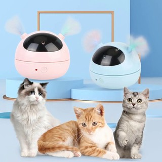 Đồ chơi robot thông minh xoay 360 độ cho mèo