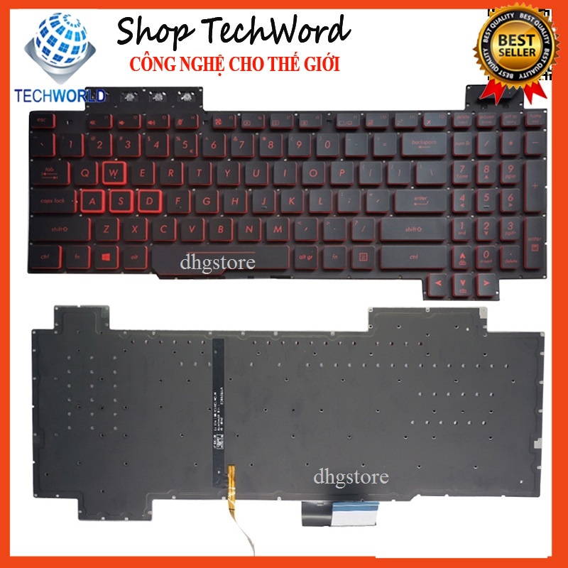 Bàn phím laptop Asus TUF Gaming FX705 FX705G FX705GM FX705GB FX95 FX95G FX95DU FX705GD FX705D FX705A