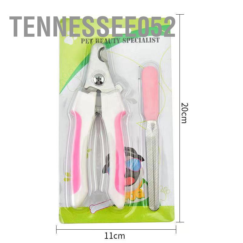Tennessee052 Thú Cưng Kéo Cắt Móng Tay Thép Không Gỉ Chân Làm Đẹp Chải Lông Dụng Cụ Chó Bấm Với Dũa Cho Mèo