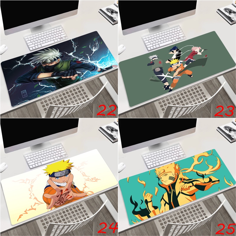 Naruto Tấm Lót Chuột Bàn Phím Chống Trượt In Hình Nhân Vật Anime uzumaki naru Dành Cho Chơi Game Máy Tính