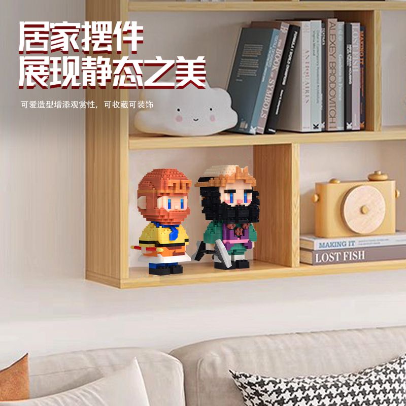 La Bàn Đồ Chơi lego Phong Cách Trung Quốc Hoạt Hình Phương Tây Sáng Tạo