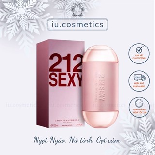Nước Hoa nữ Carolina Herrera 212 Sexy Women EDP 100ml - Hương thơm quyến rũ đầy gợi cảm - iu.cosmetics
