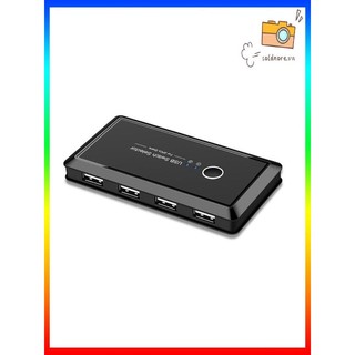 USB KVM Switch USB 3.0 2.0 Switcher 2 cổng PC Chia sẻ 4 thiết bị Switch
