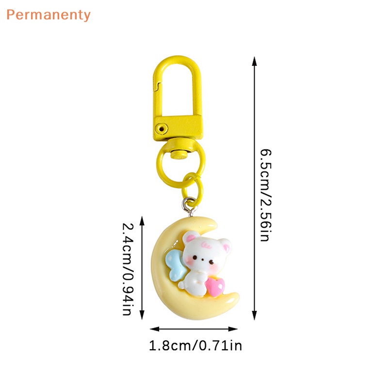 Móc Khóa mini Hình Thỏ / Gấu Dễ Thương Trang Trí Túi Xách / Móc Khóa Cho Nữ