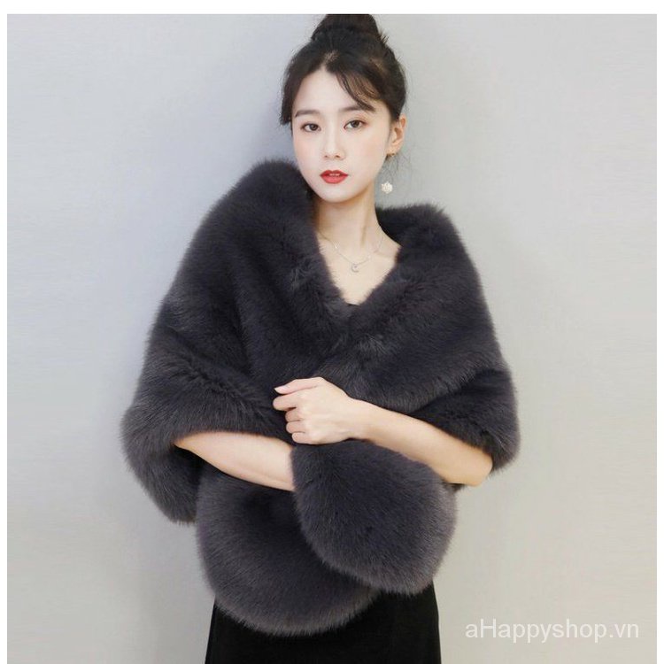 Abc Khăn Choàng Giả Lông Cáo Cao Cấp Thời Trang Mùa Thu Đông Dành Cho Cô Dâu