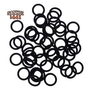 Set 50 vòng đệm cao su hình chữ o kích thước 11 mm x 15 mm x 2 mm