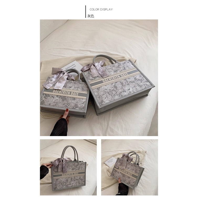 Túi tote Đeo Vai Sức Chứa Lớn Phong Cách Phương Tây Thời Trang Mùa Hè 2023 Cho Nữ