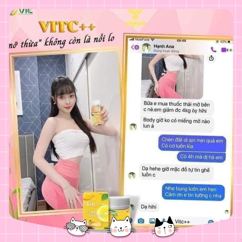 Viên xổ mỡ vitc nhà kẹo dứa, viên nâu vàng chính hãng 100% zá lồ 0927.502.179