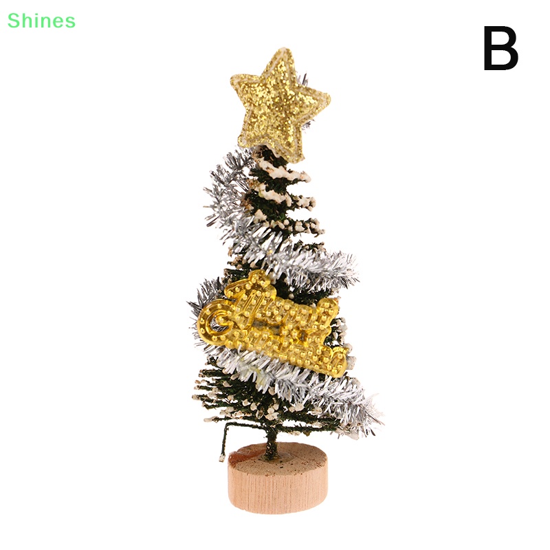 Shines Đồ trang trí Cây Thông Noel Mini Tỉ Lệ 1: 12 Trang Trí Nhà Búp Bê vn