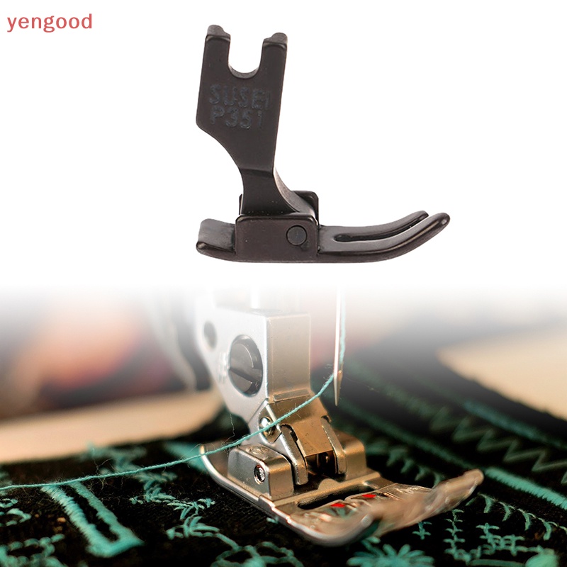 1 Chân Vịt Máy May p351 Bằng Thép Màu Đen Chống Tĩnh Điện